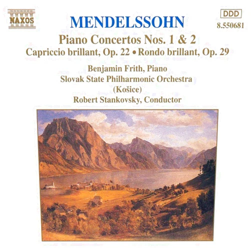Benjamin Frith (Performer), Felix Mendelssohn-Bartholdy (Composer), Robert Stankovsky (Conductor), Slovak State Philharmonic (Orchestra) & 1 more Format: Audio CD Klavierkonzerte 1+2
