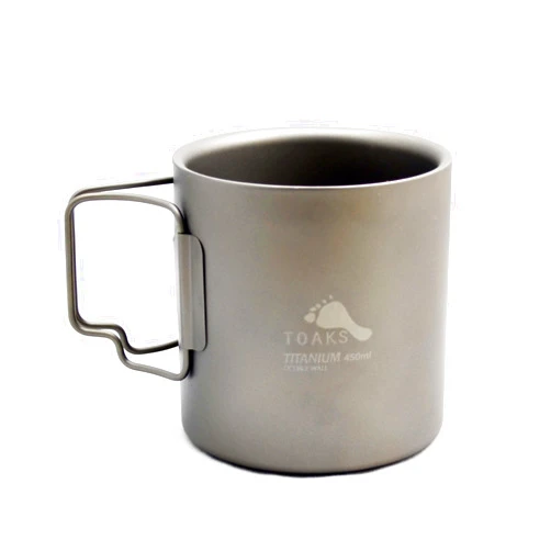 TOAKS Titanium 450ml Double Wall Cup