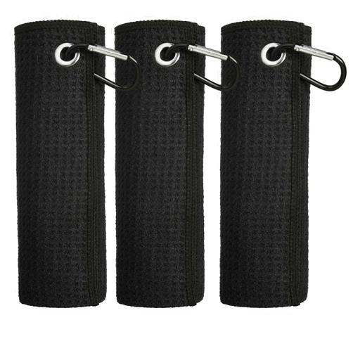Mile High Life Microfiber Golf Towel 3 Pack, 16