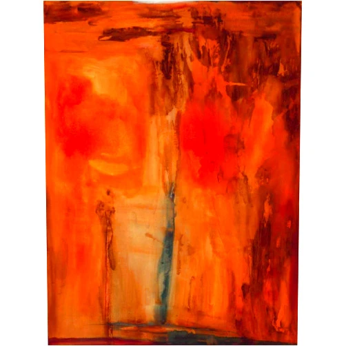 Posterazzi PDXMOP111163DGLARGE Orange Glow Michelle Oppenheimer Poster Print, 24 x 36, Multicolor