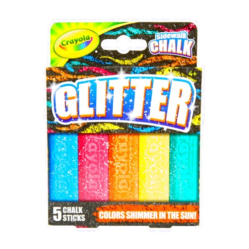 Crayola Glitter Chalk 5ct