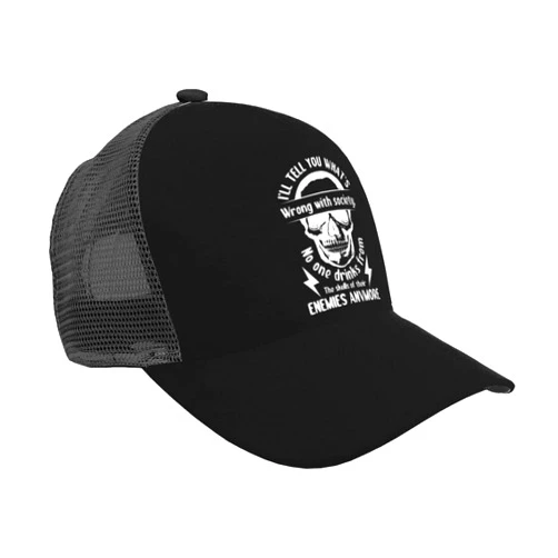 JFJFNMF I'll Tell You Whats Wrong with Society Baseball Cap for Men Women Adjustable Breathable Mesh Back Cap Trucker Hats Holiday Travel Caps