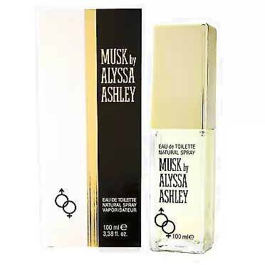 Ashley Alyssa Ashley Musk By Alyssa Ashley For Women. Eau De Toilette Spray 3.4 Ounces
