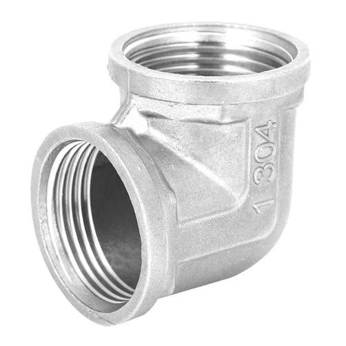 COSMICROWAVE Female Thread Elbow Connector Pipe Fitting Adapter Quick Connector for Plumbing Fuel Gas pipe connection