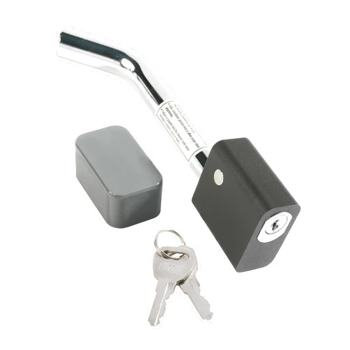 UBOG Trailer Hitch Locks,Car Accessories Hitch Pin Lock,Locking Hitch Pin,Hitch Locks with Keys,Dia 5/8 Inch Bent Pin for Class III IV 2 2-1/2 Inch Receiver,Suitable for Trailer Truck Boat