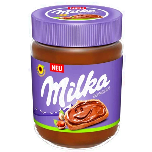 Milka Hazelnut Cream Spread 600 g -Jar