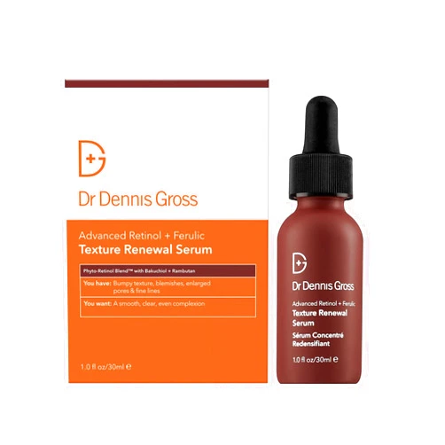 Dr Dennis Gross Dr. Dennis Gross Advanced Retinol + Ferulic Texture Renewal Serum: for a Smooth, Retextured Complexion 1 oz