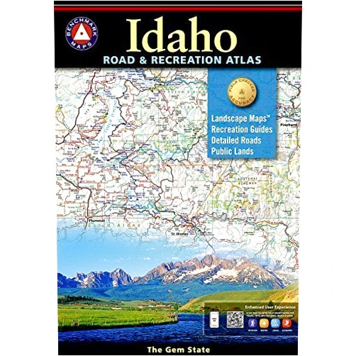 By National Geographic Society (Author) Idaho Road and Recreation Atlas (Benchmark Maps: Idaho) by Benchmark Maps (2014) Paperback