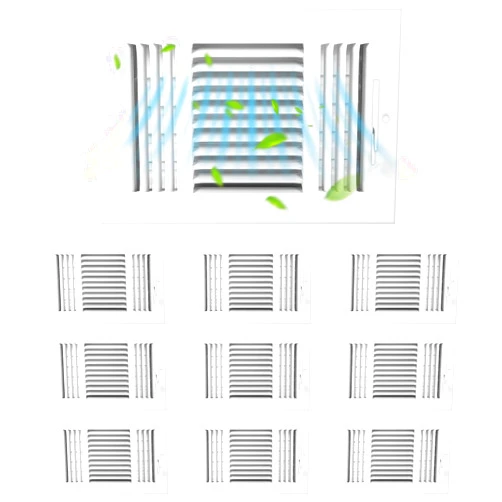 Zonon Air Ceiling Vent Covers 3 Way 10