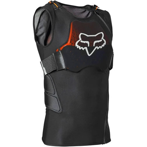Fox Racing Men's BASEFRAME PRO D30 Motocross Vest, Black, Large