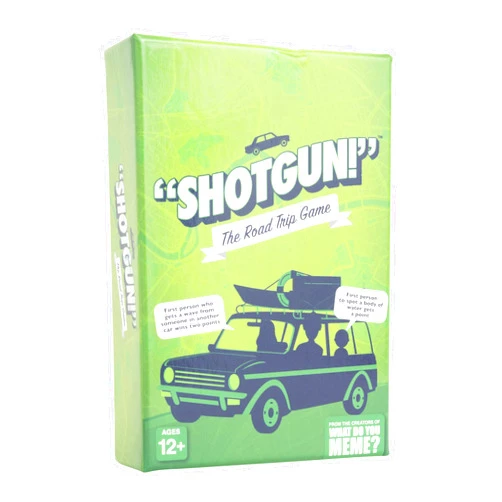WHAT DO YOU MEME? Shotgun! - The Road Trip Car Game for Families, Travel Games and Road Trip Activities for Kids by Relatable