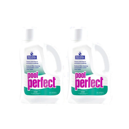 Natural Chemistry® Pool Perfect®, 3-Liter - Reduce Scum Lines and Filters Cleanings, 2 Pack