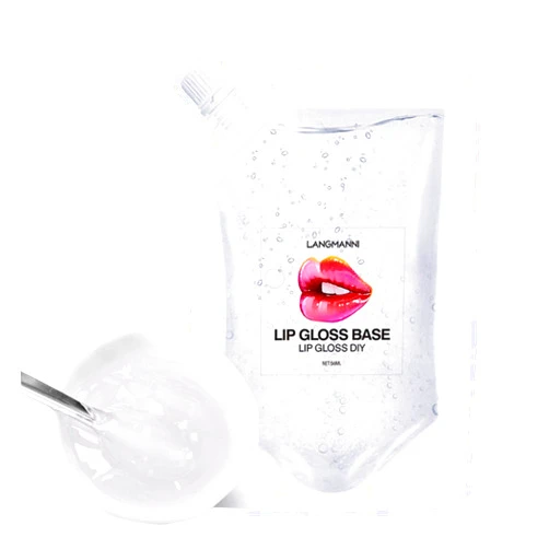 Bericher Transparent Lip Gloss ，Moisturize Lip Gloss Base, Lip Gloss Base Oil Material Lip Makeup Primers, Primer for DIY Handmade Lip Balms Lip Gloss- 1.69Fl.Oz(1 Pcs,Clear)