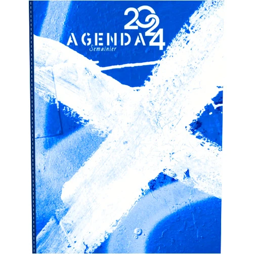 Dutempassé Editions Agenda semainier peinture moderne: Modern Art Planificateur hebdomadaire | Organiseur | De Janvier à Décembre | Grand Format (French Edition)