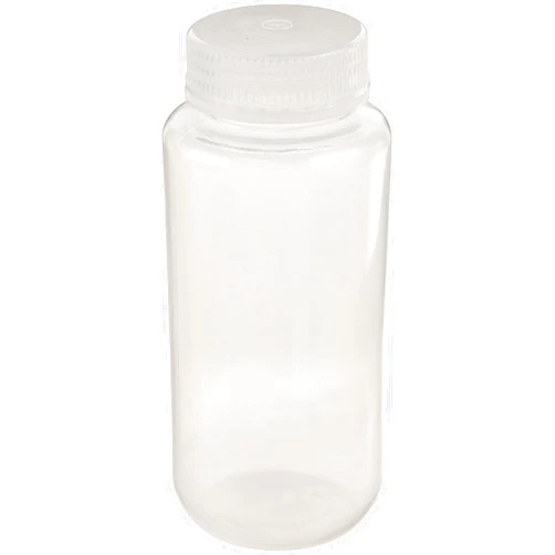 United Scientific® Unistore™ - Sample Containers with Lids - Laboratory Grade Polypropylene Wide Mouth Reagent Bottle - 16 Oz Bottles with Screw Caps (500ml), Plastic Bottles with Lids, Pack of 12