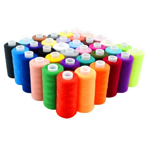 HEXJOZEI Sewing Machine Threads Kits, 36 Colors Polyester Thread Sewing Thread, 400 Yards Per Spools for Hand Sewing,Travel and DIY.