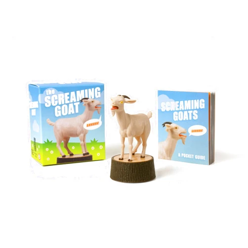 Running Press The Screaming Goat (Book & Figure) (RP Minis)