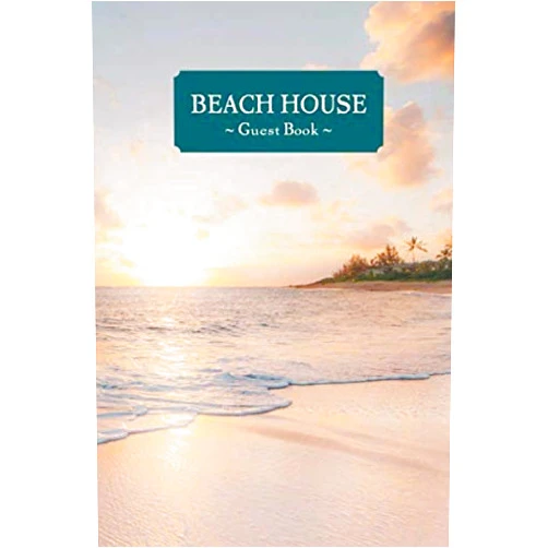 Quaff Works Beach House Guest Book: Engage Your Vacation Guests