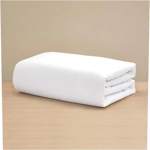 H by Frette Percale Duvet Cover (Queen) - Luxury All-White Duvet Cover/Cool and Crisp, Recommended for Anyone Who Gets Hot at Night / 100% Long-Staple Cotton