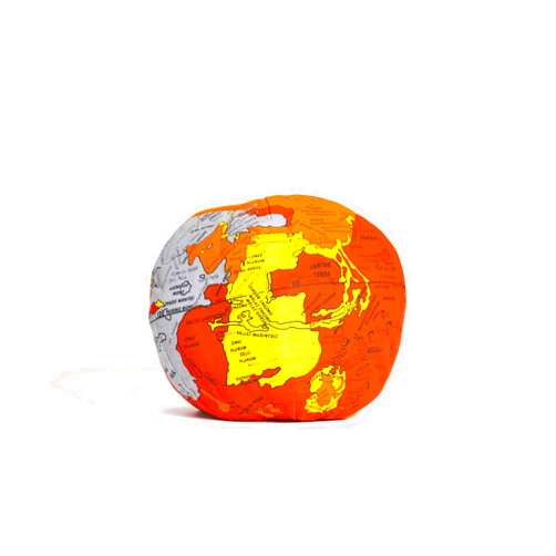 Hugg-A-Planet Mars HUGG-A-PLANET | The Original Soft & Huggable Red Planet | 400 Places Labeled | For All Ages | Kids, Teens, Adults, Teachers, and Parents | Educational Toy