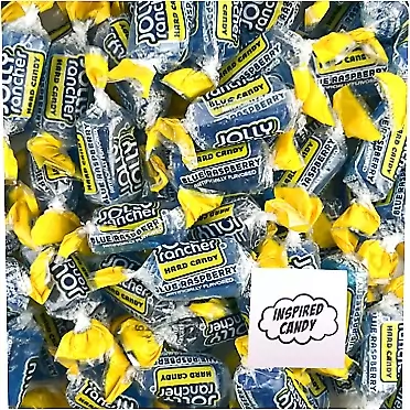 Inspired Candy Blue Raspberry Jolly Ranchers Hard Candy Bulk 5lb Bag, Jolly Rancher Blue Raspberry Candy by Inspired Candy.