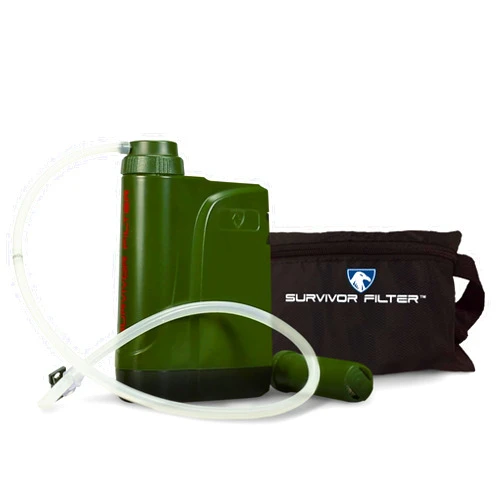 Survivor Filter PRO X - Electric Portable Camping Water Filter - Filters Bacteria, Parasite, Viral