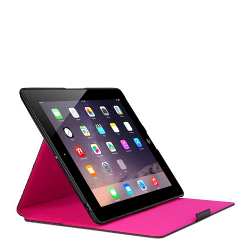 Belkin Slim Cover & Case for iPad 4th Gen/iPad 3/iPad 2, Black & Magenta (F7N290B1C01)