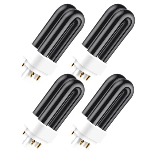 PACETAP 7W 41050 Replacement Bulbs Compatible with Dynatrap DT1050 DT1100 DT1210 DT1250 DT1260, 1/2 Acre Replacement Bulb U Shape Replacement Bulbs Light (4 Pack)
