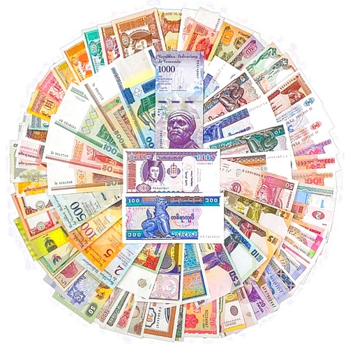 HOBBY OF KINGS 20 World Banknotes Different Paper Money UNC and AU Foreign Notes Old Currency Collection