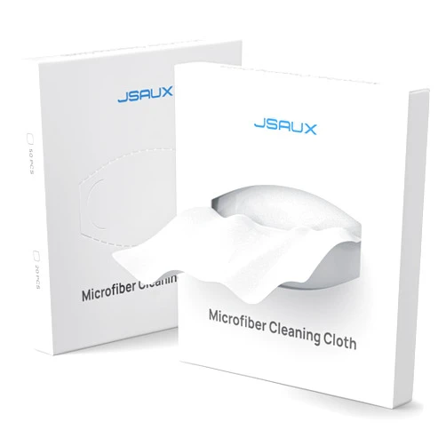 JSAUX Microfiber Cleaning Cloth (100 Total) for Steam Deck| Eye Glass Disposable Clean Cloth | Safe for Lens, Eyeglasses, Glasses, Screens, Cameras, iPad, iPhone, Cell Phone, LCD TV Screens and More