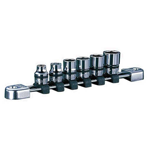Nepros Kyoto Tools (KTC) Nepros Socket Set, NTB306BA Insertion Angle: 0.4 inches (9.5 mm), Set of 6