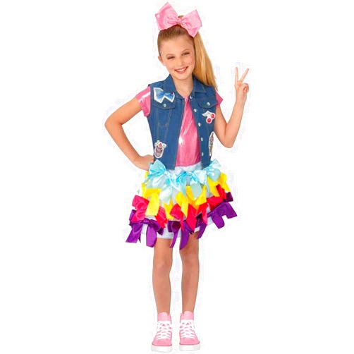 Rubies JoJo Siwa Costume Bow Dress, Medium for Themed Parties and Halloween