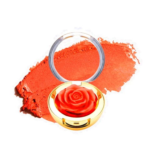 Winky Lux Cheeky Rose, Cream Blush for Cheeks, Flower Blush with Vitamin E, Makeup Blush and Flower Makeup, Coral Brilliant
