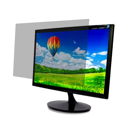 TYRHMY 24/25/26/27/32 Inch Computer Privacy Screen Filter for Widescreen Monitor with 16:9 Aspect Ratio, Anti-Glare, Blocks 96% UV, Anti-Scratch Protector,25