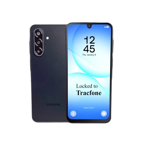 Tracfone Samsung Galaxy A17 5G, 128GB, Black - Prepaid Smartphone (Locked to Tracfone) - 6.7