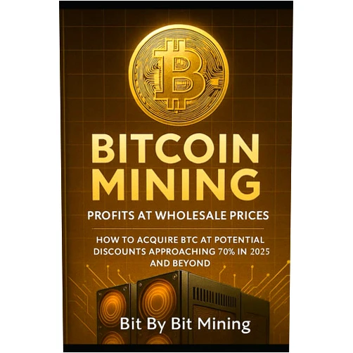Bit By Bit Mining Bitcoin Mining: Profits at Wholesale Prices: How to Acquire BTC at Potential Discounts Approaching 70% in 2025 and Beyond