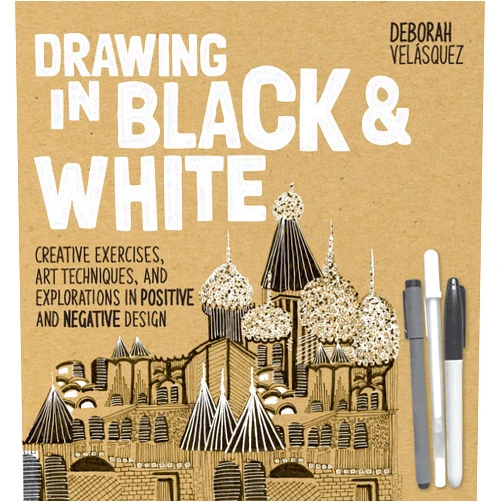By Deborah Velasquez (Author) Format: Kindle Edition Drawing in Black & White: Creative Exercises, Art Techniques, and Explorations in Positive and Negative Design