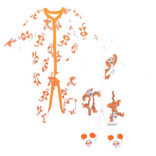 Disney Winnie the Pooh Lion King Monsters Inc. Pixar Toy Story Baby 2 Pack Sleep N' Play Coveralls Newborn to Toddler