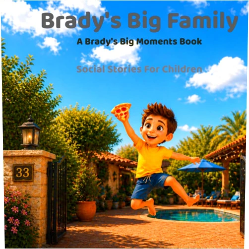 Brady Books Brady's Big Family: Social Stories For Children (Brady’s Big Moments)