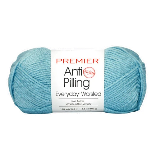PREMIER YARNS Premier Anti-Pilling Everyday Worsted Yarn, 100-81 Porcelain Blue