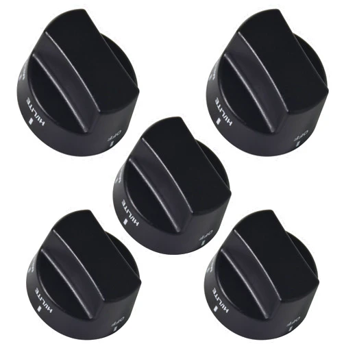 ZNTVW PA010034 Top Burner Knob Replacements for Viking Gas Range, Cooktop Stove Control Knob Compatible with VDSC305, VDSC365, VGIS30, VGRC36, VGRC48, VGRC60, VGRT36, VGRT60, VGSC30, VGSS30, 5pcs