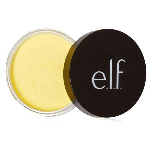 e.l.f. High Definition Loose Face Powder for a Flawless Soft Focus Finish to Your Makeup, Corrective Yellow, .28 Ounces