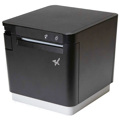 Star Micronics mC-Print3 3-inch Ethernet (LAN) / USB Thermal POS Printer with CloudPRNT, Cutter, and External Power Supply - Black