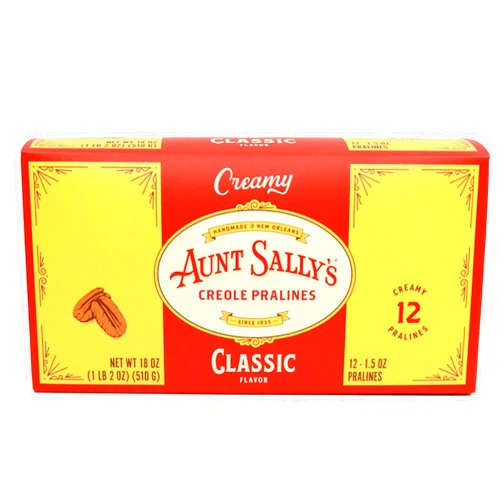 Aunt Sally's Creamy Original Pralines 1.5 ounce /Pack of 12