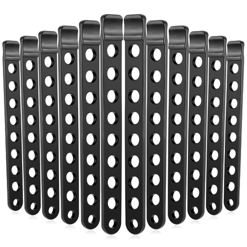 Boao 12 Pieces Bike Rack Strap Bike Wheel Stabilizer Straps Bicycle Rack Cradle Replacement Cycling Rubber Chain Compatible with Thule 534