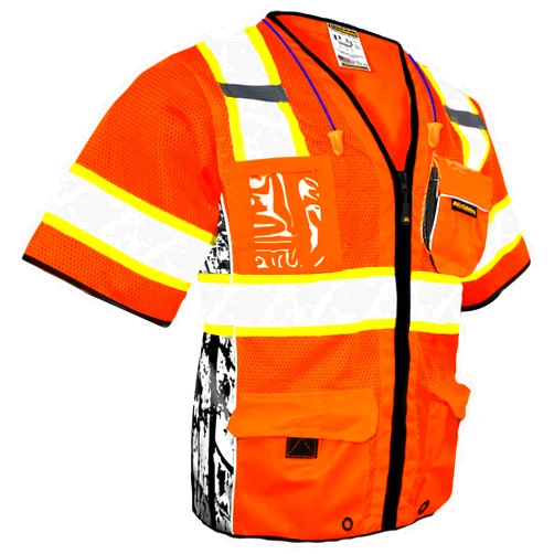 KwikSafety - Charlotte, NC - EXECUTIVE HIGHWAYBOSS Premium Safety Vest [LIMITED EDITION] Class 3 ANSI Tested OSHA Compliant