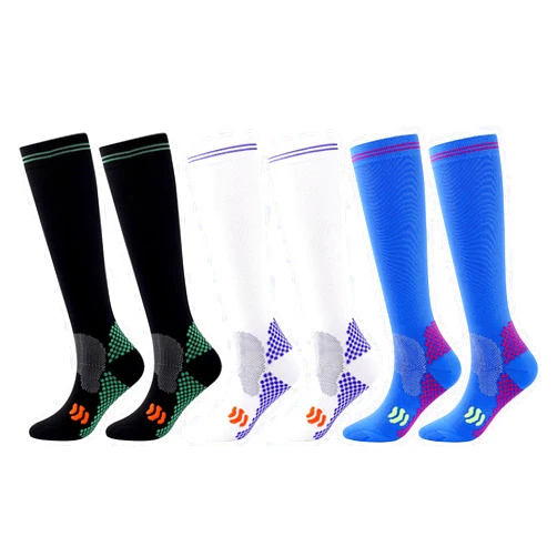 SUJAYU 3 Pairs Compression Socks for Women 20-30 mmhg Knee High, Womens Compression Socks Compression Stockings for Women