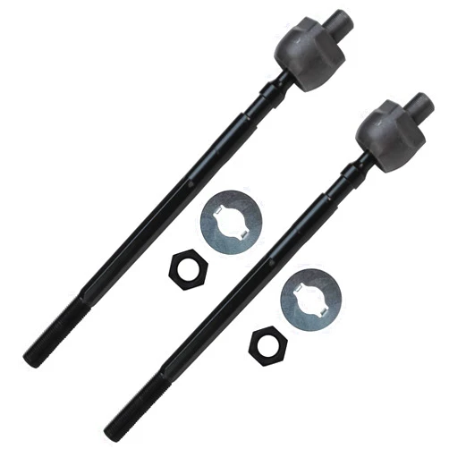 Detroit Axle - Pair (2) Front Inner Tie Rod Ends Driver and Passenger Side Replacement for 1997-2001 Infiniti Q45-2pc Set