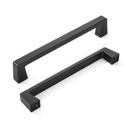 khtumeware 10 Pack 5 Inch(128mm) Kitchen Cabinet Handles,Matte Black Cabinet Pulls Kitchen Cabinet Hardware, Furniture Pulls for Bathroom Cupboard Drawer Handles Dresser Pulls