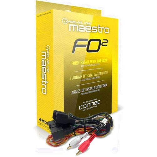 Idatalink Maestro Compatible with My Ford HRN-RR-FO2 Plug and Play Factory Integration Aftermarket Radio T-Harness Adapter (2011+)